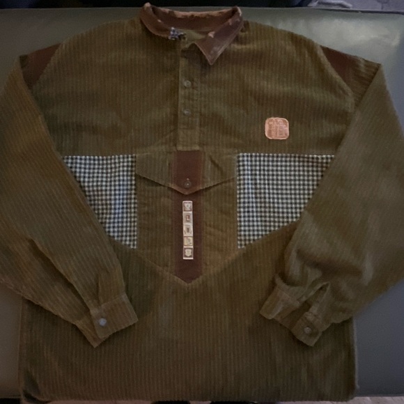 Vintage corduroy click shirt - Picture 1 of 4